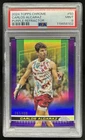 2024 Topps Chrome Carlos Alcaraz Purple Refractor #/499 PSA 9