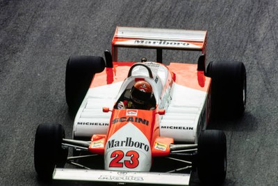 Bruno Giacomelli Alfa Romeo 179C Monaco GP at Circuit de Monaco on- Old Photo 10