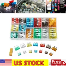 220pcs Car Truck Auto Blade Fuse Automobile Assortment Kit for Vehicle Universal