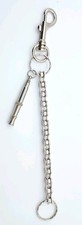 Biker Trucker Chain Jean Wallet Keys Keychain with Bike Chain 11" Long and Clip