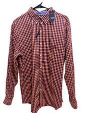 New Chaps Ralph Lauren Long Sleeve Dress Shirt Polo NWT LG