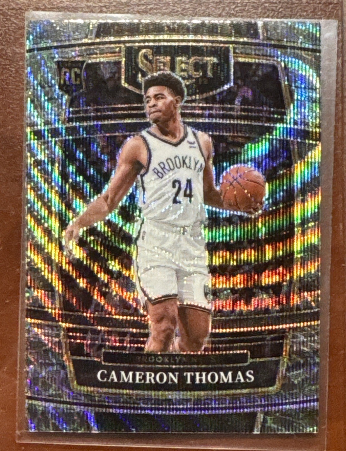 Cam Thomas 2021-2022 Panini Select Elephant Rookie 21