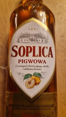 Soplica Pigwowa Likör 28% Vol. 0,2L Quitten