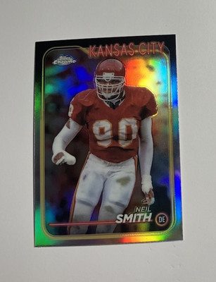 Neil Smith 2024 Topps Chrome Football Refractor #93 KC Chiefs