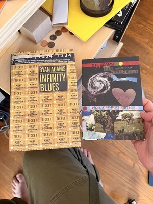 Ryan Adams Infinity Blues First Edition & Sad American Mythology Signed Numbered