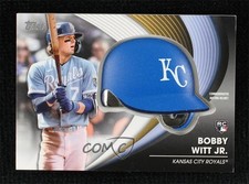2022 Update Commemorative Batting Helmet Manufactured Relics Bobby Witt Jr hb8