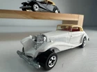 Vintage 1982 Hot Wheels Mercedes Benz 540K White Blk Diecast Lot Excellent Cond