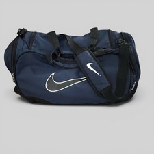 Nike Brasilia Training Duffel Bag - Navy/Black Gym Travel 20 x10 x 8 Medium