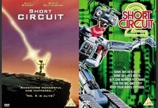 SHORT CIRCUIT PART 1 and 2 DVD COMPLETE COLLECTION New Movie Film & UK Release