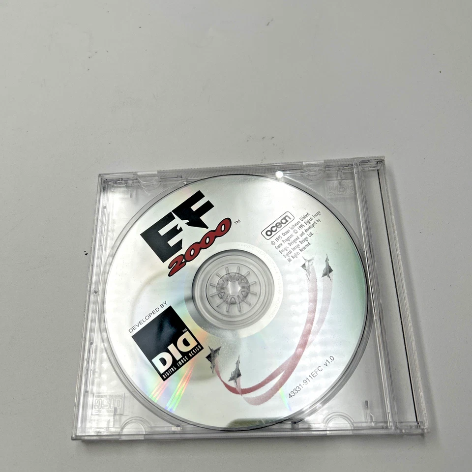 EF 2000 IBM PC CD-ROM Virtual Air Combat Military Game  Rated Kids To Adults - Image 4 of 4