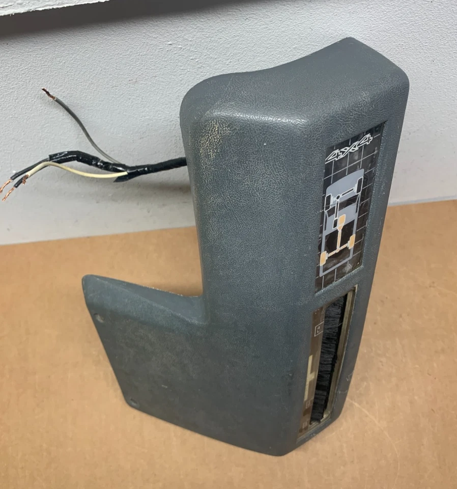 Chevy GMC CK1500 2500 1988-1999 caja de transferencia bisel de cambio de piso gris 15567623 Foto 4 de 4