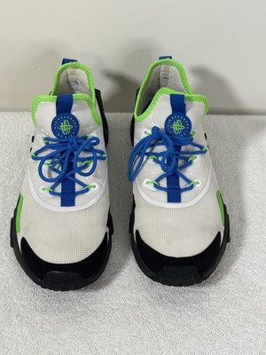 Nike Air Huarache Drift Men's Sneakers Black/Volt Green Size 9.5