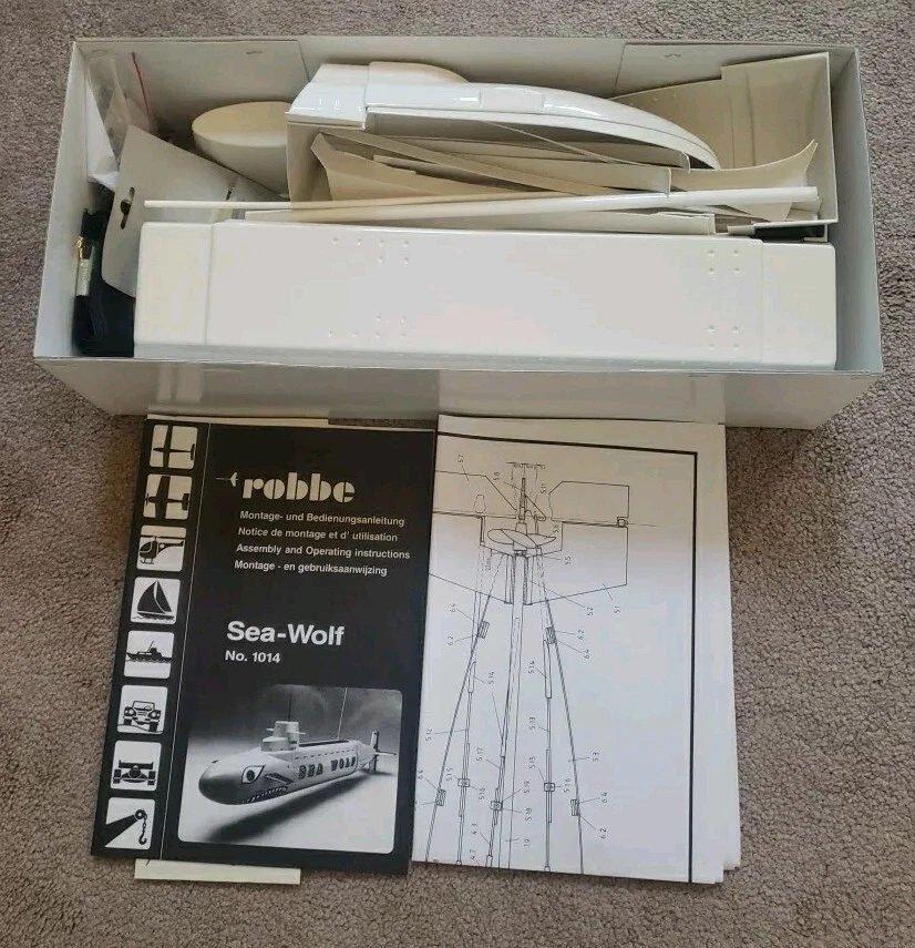 Robbe Sea-Wolf RC German Made in Germany - Image 2 of 4