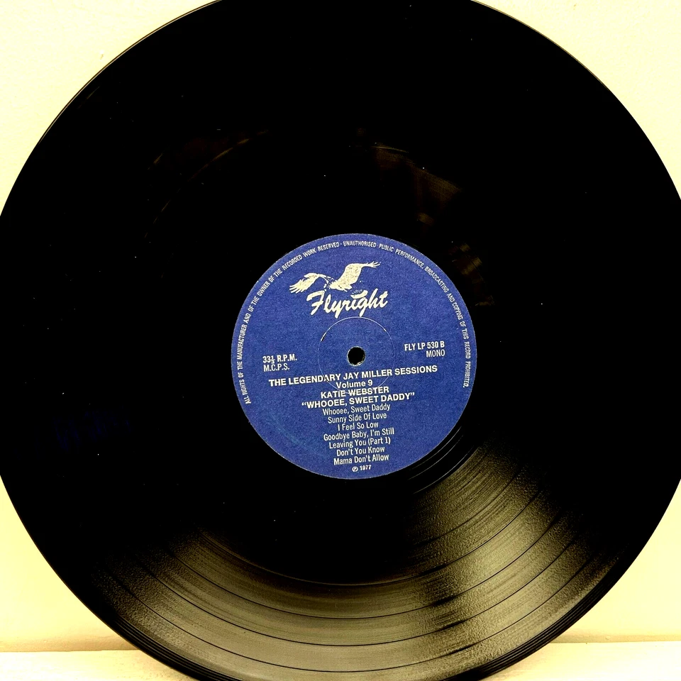 Katie Webster Whooee Sweet Daddy 1977 Vinyl Flyright Records 1st Press UK Import - Image 3 of 4