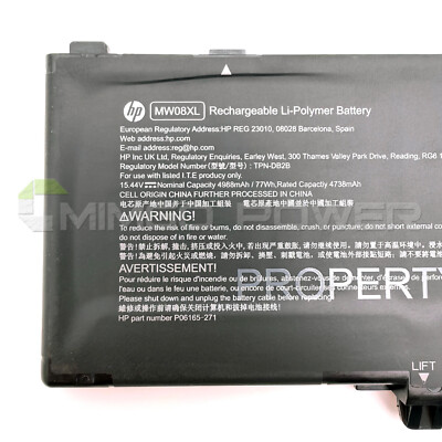 New Genuine MW08XL OEM Battery for HP ZBook 8 G1i 14 P06351-005