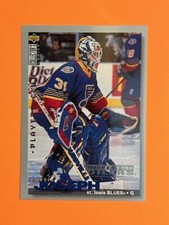 1995-96 Collector's Choice Player's Club #291 Curtis Joseph Hockey Card St.Louis