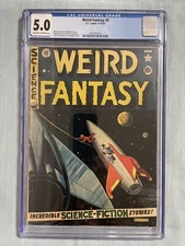 WEIRD FANTASY #9 EC COMICS 1951 CLASSIC PRE CODE HORROR COVER ROCKET CGC 5.0