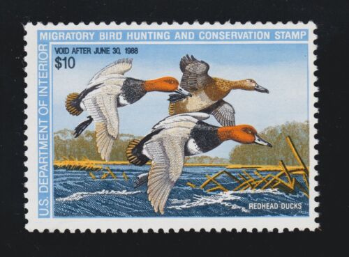 US RW54 $10 Duck Hunting Mint XF OG NH SCV $15 - Picture 1 of 2