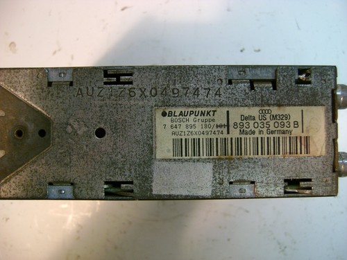 Audi Radio, Blaupunkt Delta, 893 035 093 (2-39) - Bild 7 von 9