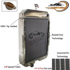 391931R91 / 386860R91 Aluminum Radiator Fit Case IH 806 826 856 1026 /1206 /1256