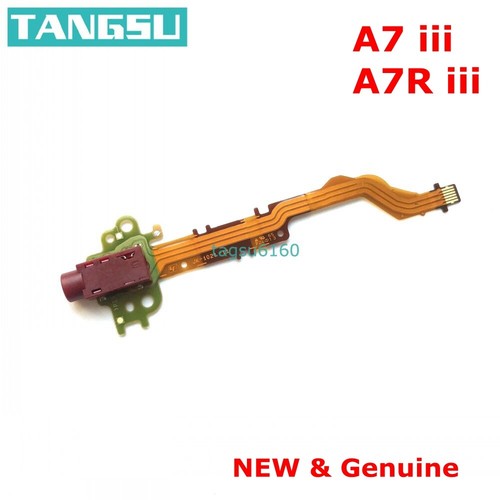 MIC Microphone Jack Interface Cable Flex FPC For Sony A7M3 A7RM3 A7III