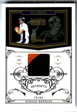 2010 National Treasures Century Material Prime #45 Kyle Orton/50 JERSEY