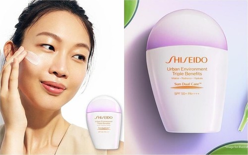SHISEIDO Urban Environment Triple Beauty Sun Dual Care SPF50+ PA++++ 30ml - Picture 5 of 5