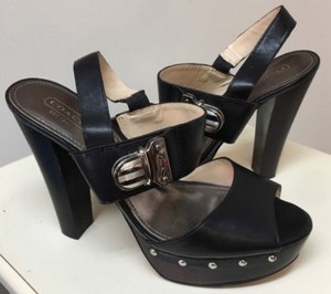 coach platform heels