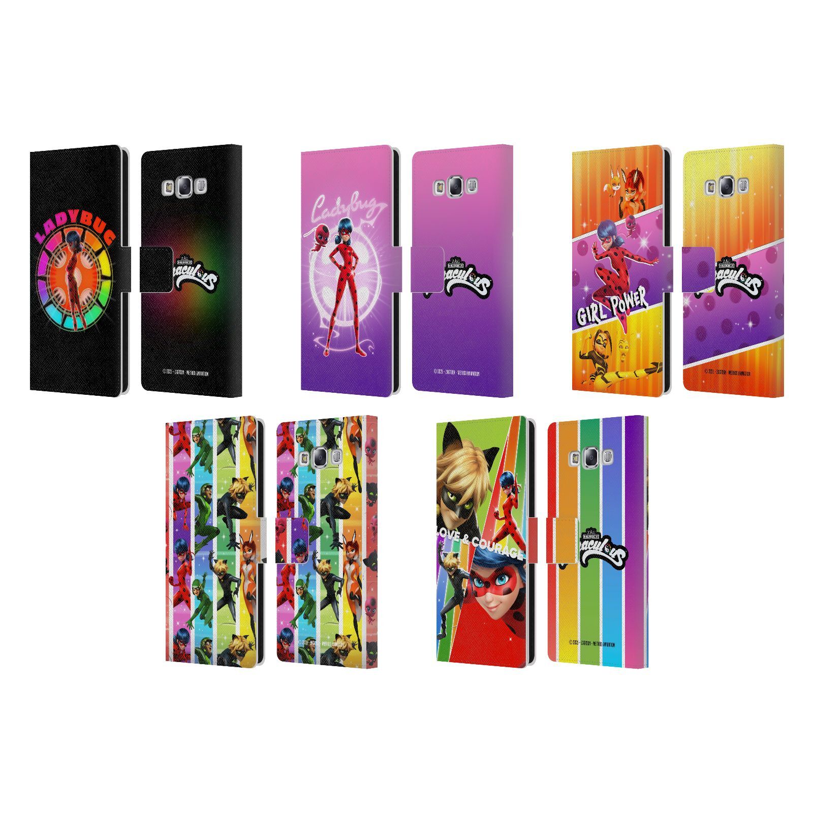 Miraculous Tales Of Ladybug &Amp; Cat Noir Bolso Gráfico Manual Para Samsung 3