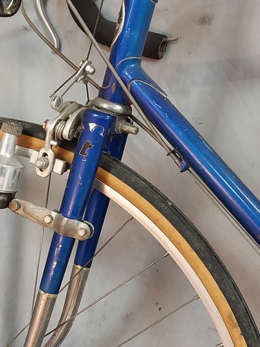 1975 Takara Touring Road Bike 59cm Large Blue Lugged Steel High Flane US Shipper - Picture 19 of 22