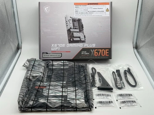 MSI X670E GAMING PLUS WIFI Gaming Motherboard BRAND NEW