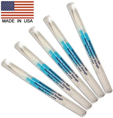 5 PEN of Remineralization Gel for After TEETH WHITENING + Tooth Sensitivity BLUE