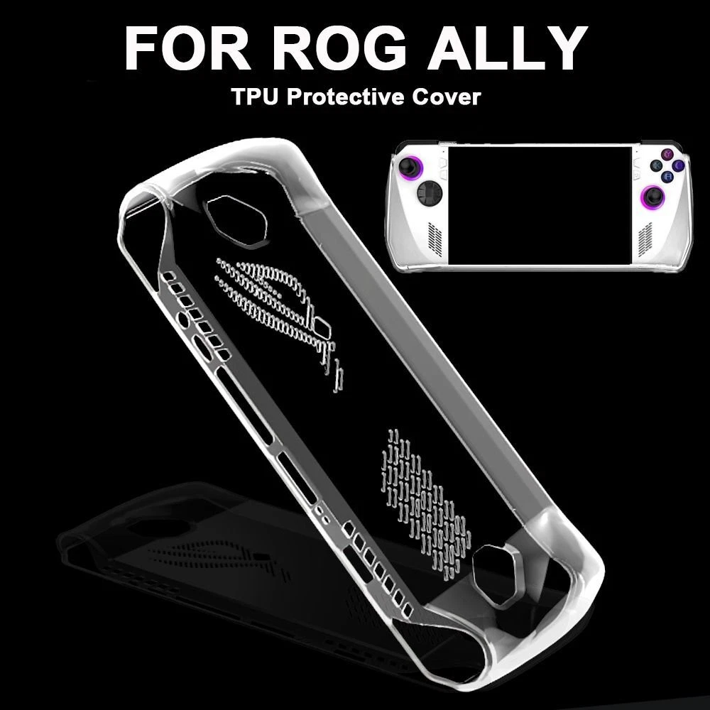 TPU Clear Case for 2023 ASUS ROG Ally Handheld, ROG Ally 7