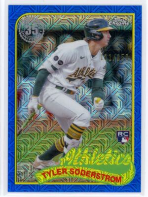 2024 Topps Series Two 1989 Silver Pack Blue Tyler Soderstrom /150 