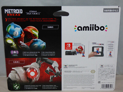 METROID DREAD SAMSU & E.M.M.I amiiboはこ付き Amazon.com: Nintendo Metroid Dread Amiibo 2-Pack - Switch
