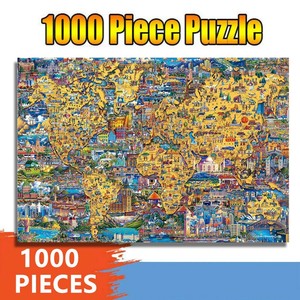 puzzle del mundo para niños