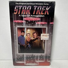 Star Trek A Taste Of Armageddon Episode 23 Betamax Tape New Sealed