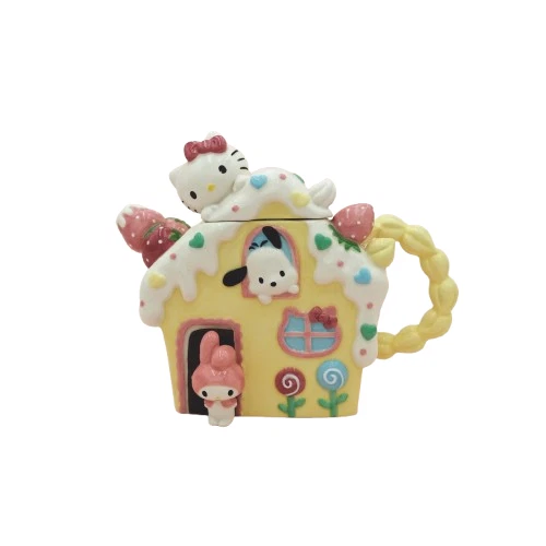 Blue Sky Clayworks Hello Kitty Friends Teapot - Thumbnail 2