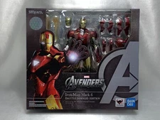BANDAI S.H.Figuarts Iron Man Mark 6 BATTLE DAMAGE EDITION Avengers Assemble
