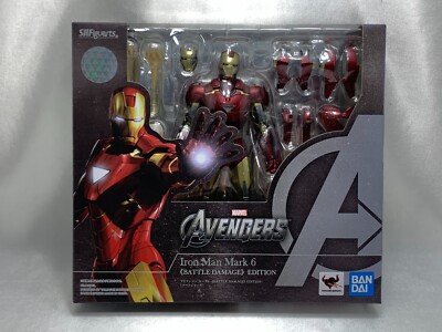 アイアンマン マーク６ BATTLE DAMAGE EDITION S.H.Figuarts Iron Man Mark 6 - 《BATTLE DAMAGE》 EDITION