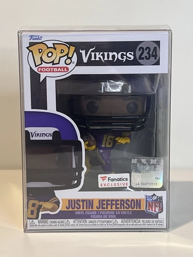 Funko POP! NFL Vikings Justin Jefferson LIMITED FANATICS EXCLUSIVE #234