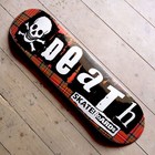 Death Skateboards Tartan Punk 8.25 x 32 Skateboard Deck