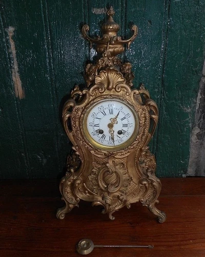 Bronze Cartel Wall Clock
