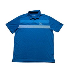 Nike Golf Tour Performance Polo Shirt Mens Size XL Dri Fit Blue Short Sleeve