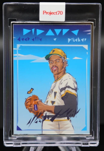 2021 Topps Project 70 DOCK ELLIS #210 Artist Proof /51 by Naturel LSD 💊 ⚾️