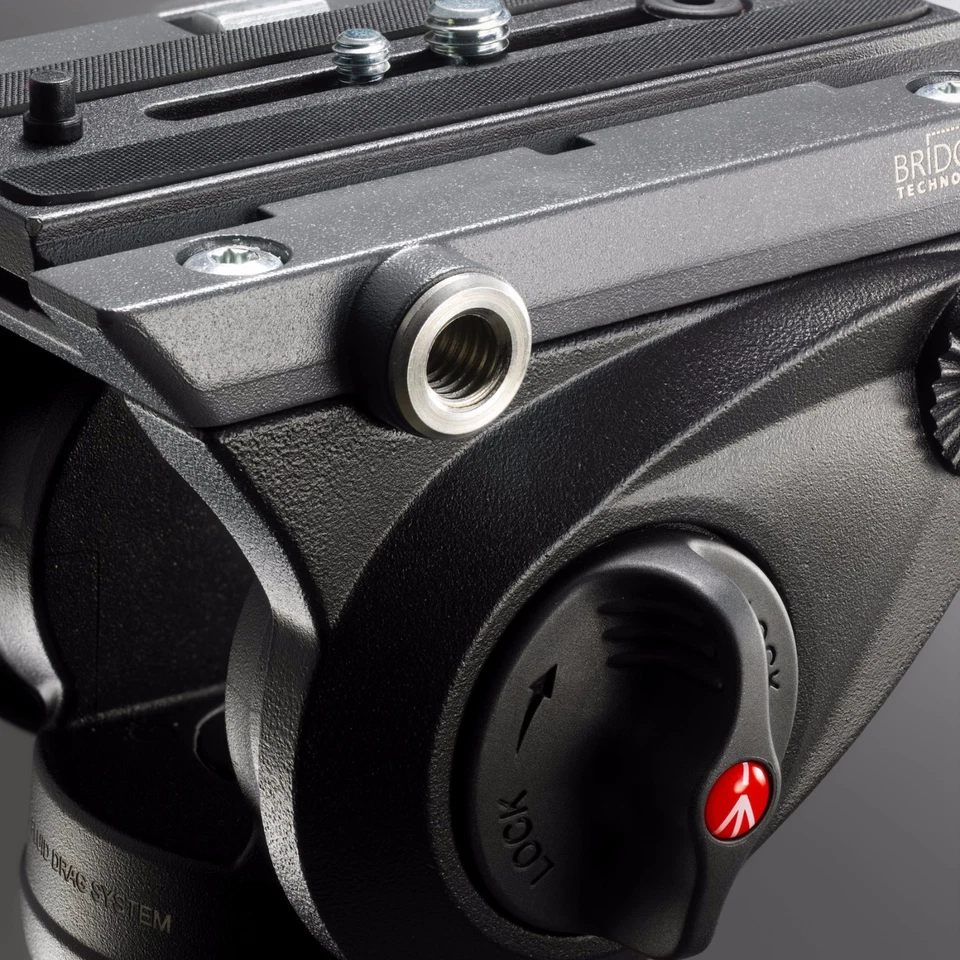 Manfrotto MVH500AH Lightweight Pro Fluid Video Head Flat Base - Image 4 of 4