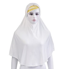 Instant Headscarf Women Hijab Muslim Shawl Wrap Full Cover Prayer Khimar Ramadan