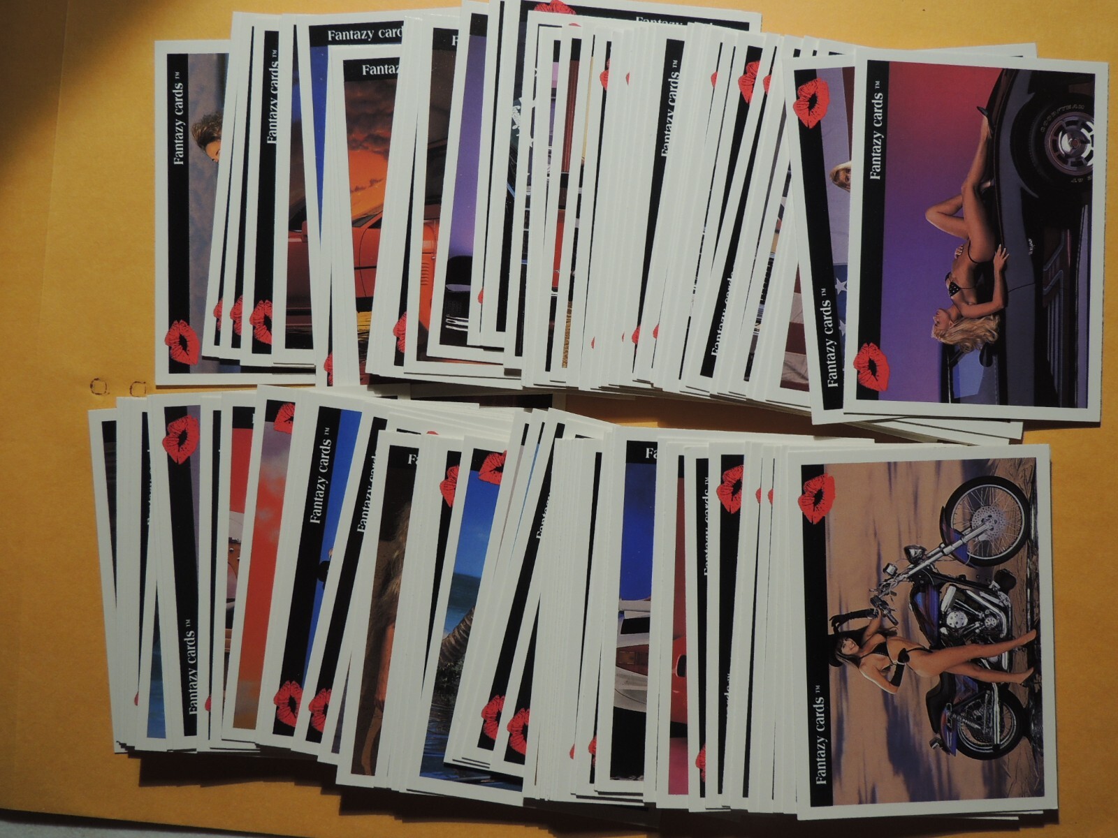 Cars In Bikini Set Of 100 Non-sport Cards