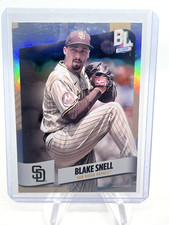 2024 Topps Big League Blake Snell Uncommon Rainbow Foil #219 Padres