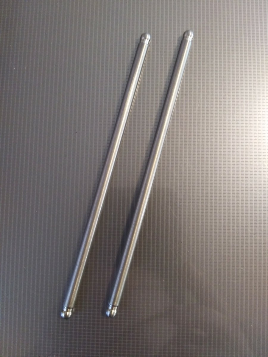 ロッド JJ CUSTOMRODS SECONDINPACT TITANIUM Push Rods 212cc & 224cc Predator NON-HEMI Racing 3/16